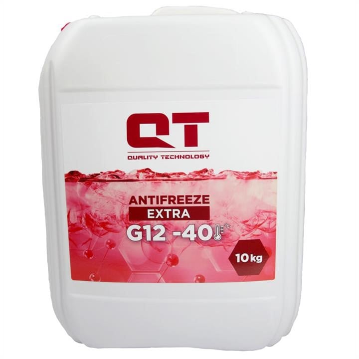QT-oil QT5414010 Антифриз QT EXTRA-40 G12 RED, 10 кг QT5414010: Приваблива ціна - Купити в Україні на EXIST.UA!