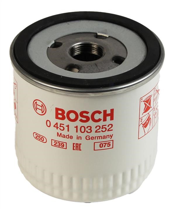 Bosch 0 451 103 252 Фільтр масляний 0451103252: Приваблива ціна - Купити в Україні на EXIST.UA!