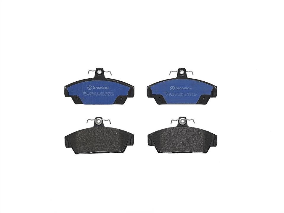 P52015 Brembo Тормозные колодки дисковые, комплект