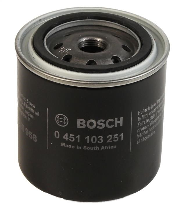 Bosch 0 451 103 251 Фільтр масляний 0451103251: Приваблива ціна - Купити в Україні на EXIST.UA!