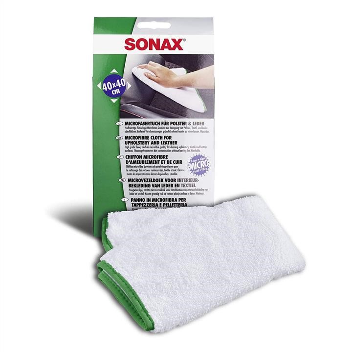Sonax 416800 Серветка з мікрофібри для оббивки, 40х40 см 416800: Купити в Україні - Добра ціна на EXIST.UA!