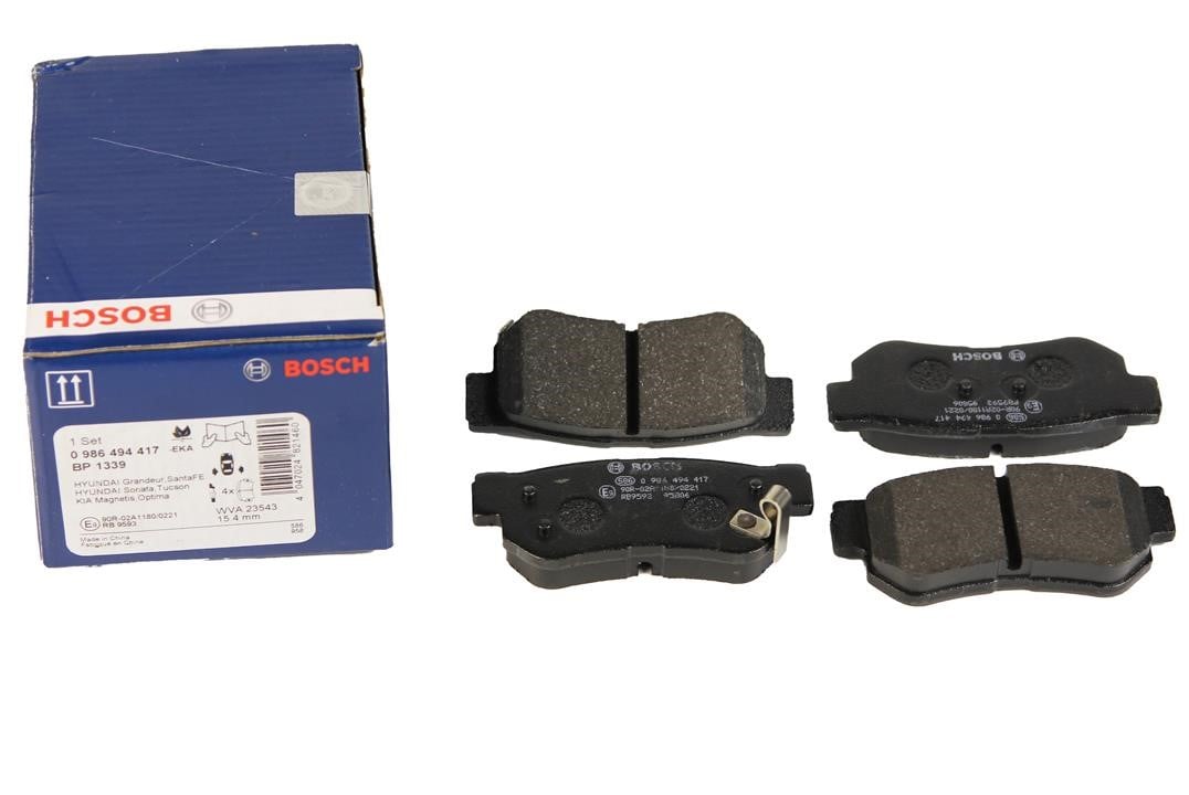 Bosch Тормозные колодки дисковые задние, комплект – цена 1053 UAH