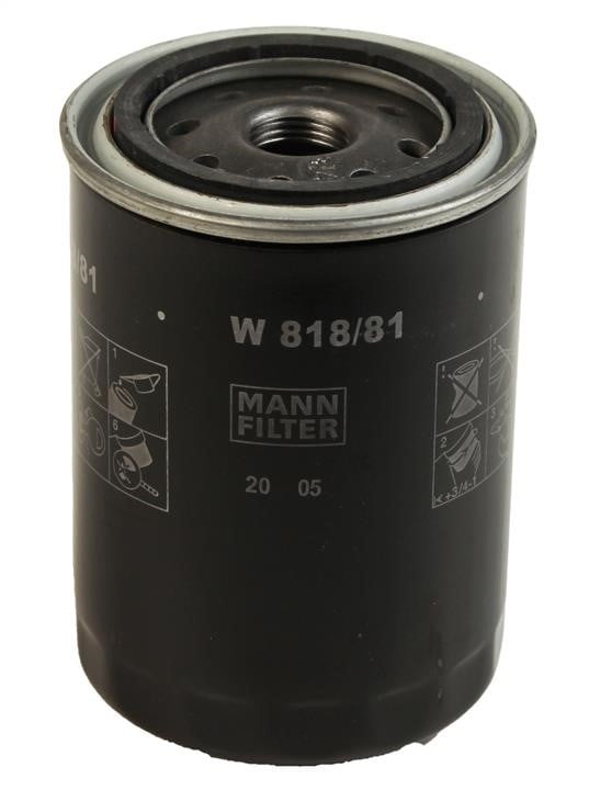 Mann-Filter W 818/81 Фільтр масляний W81881: Купити в Україні - Добра ціна на EXIST.UA!