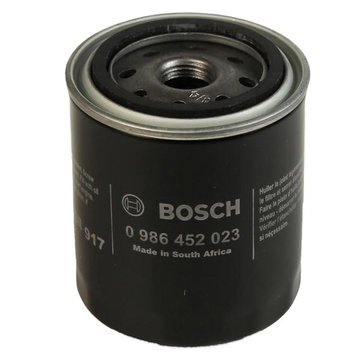 Bosch 0 986 452 023 Фільтр масляний 0986452023: Приваблива ціна - Купити в Україні на EXIST.UA!