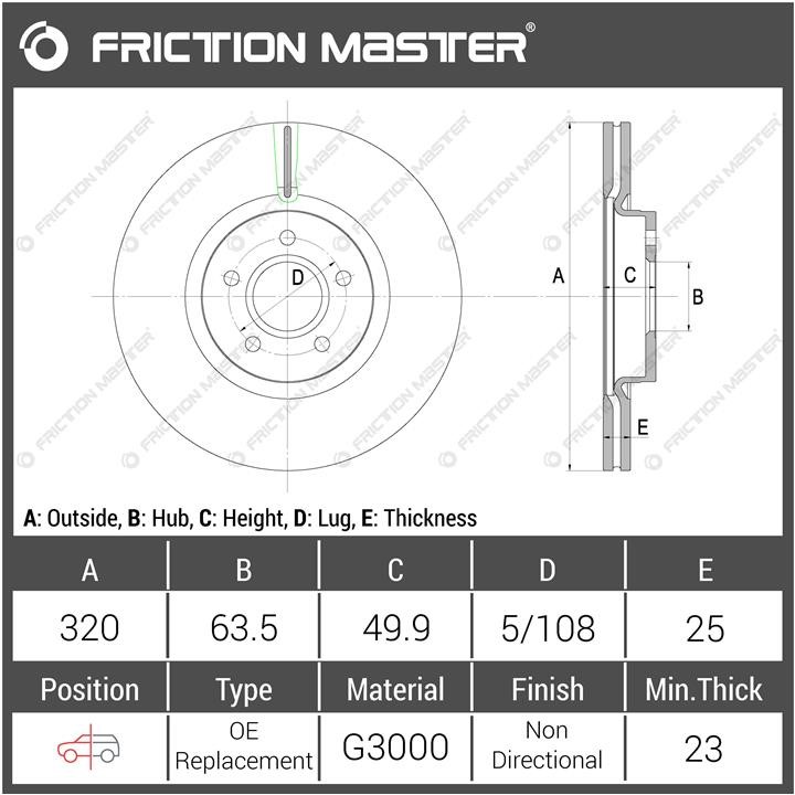Купити Friction Master R1125 за низькою ціною в Україні!