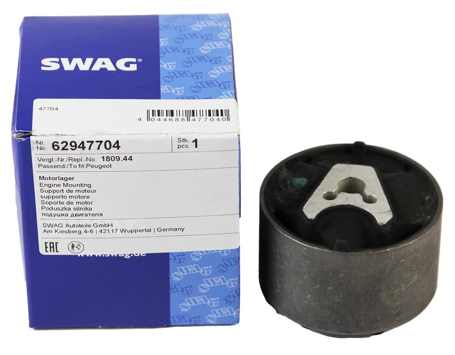 Подушка двигателя задняя SWAG 62 94 7704