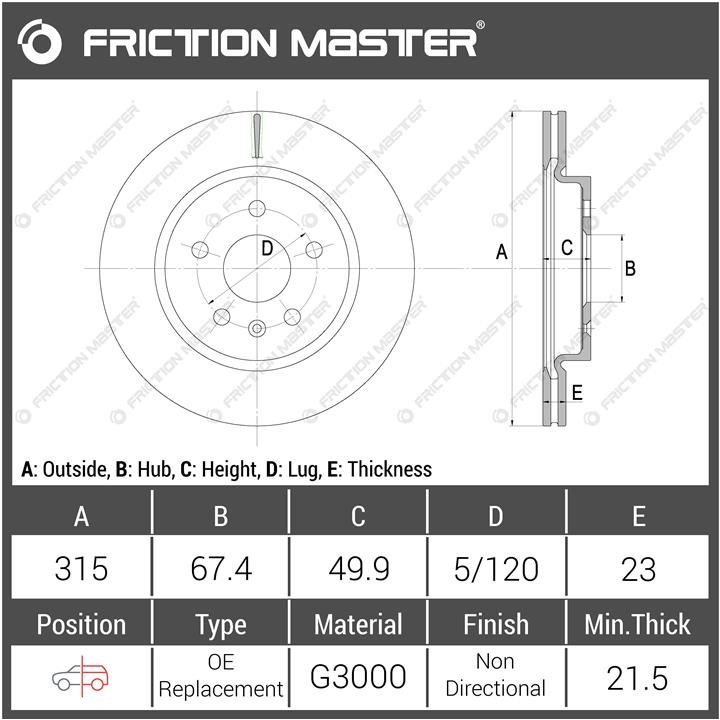 Купити Friction Master R1296 за низькою ціною в Україні!
