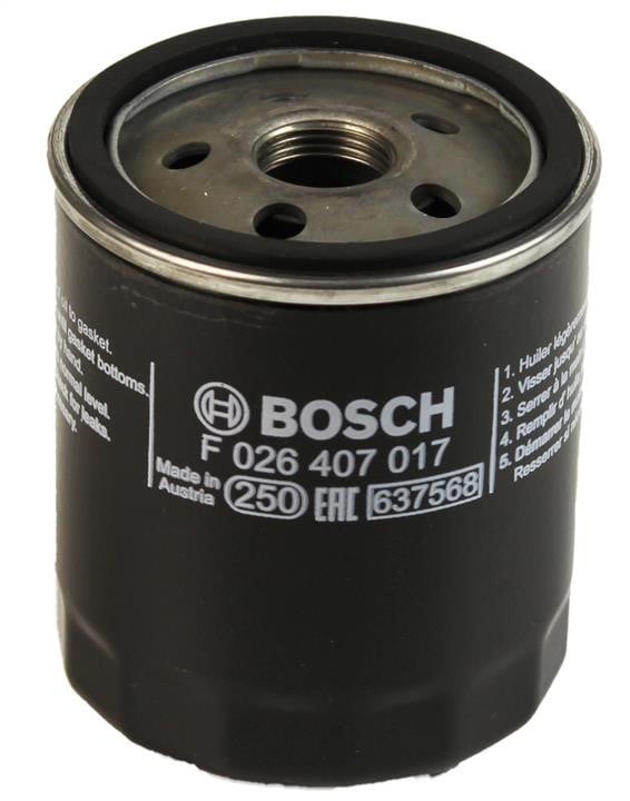 Bosch F 026 407 017 Фільтр масляний F026407017: Купити в Україні - Добра ціна на EXIST.UA!
