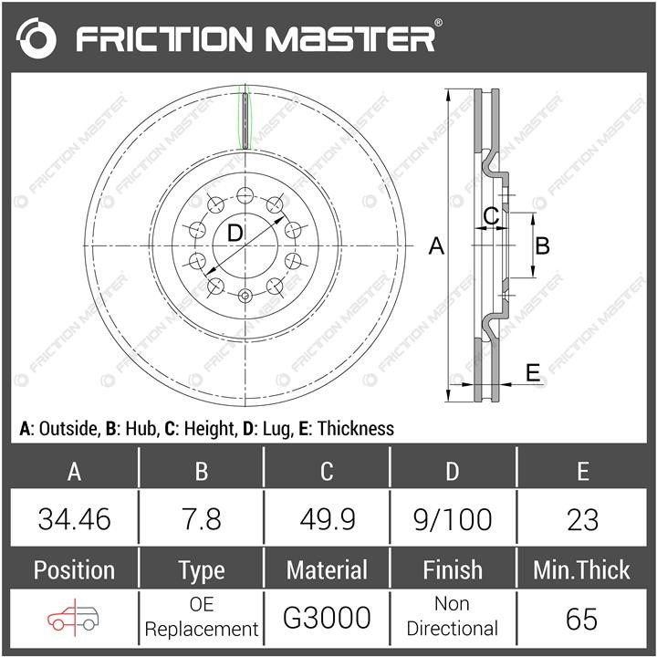 Купити Friction Master R1135 за низькою ціною в Україні!