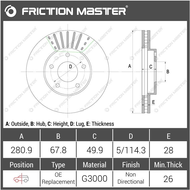 Купити Friction Master R1524 за низькою ціною в Україні!