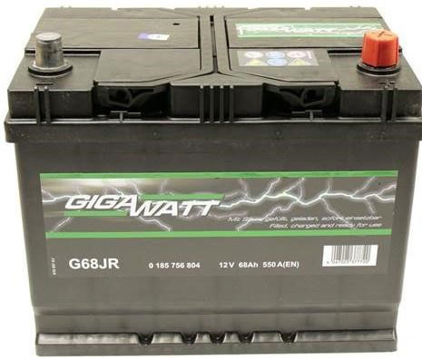 Акумулятор Gigawatt 12В 68Ач 550А(EN) R+ Gigawatt 0 185 756 804