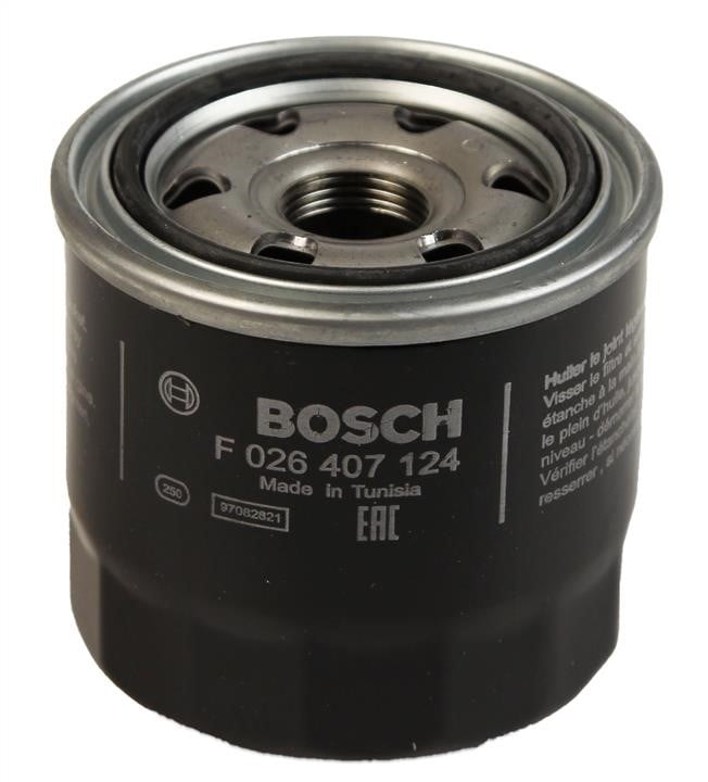 Bosch F 026 407 124 Фільтр масляний F026407124: Приваблива ціна - Купити в Україні на EXIST.UA!