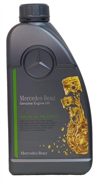 Моторна олива Mercedes Genuine Engine Oil 5W-30, 1л Mercedes A 000 989 69 06 11 ALEE