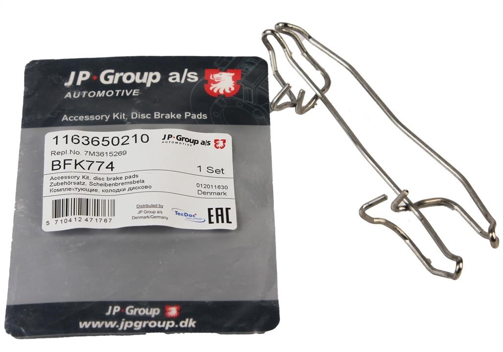 Jp Group Комплект монтажний гальмівних колодок – ціна 75 UAH