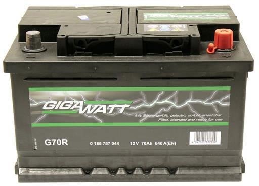 Батарея аккумуляторная Gigawatt 12В 70Ач 641А(EN) R+ Gigawatt 0185757044