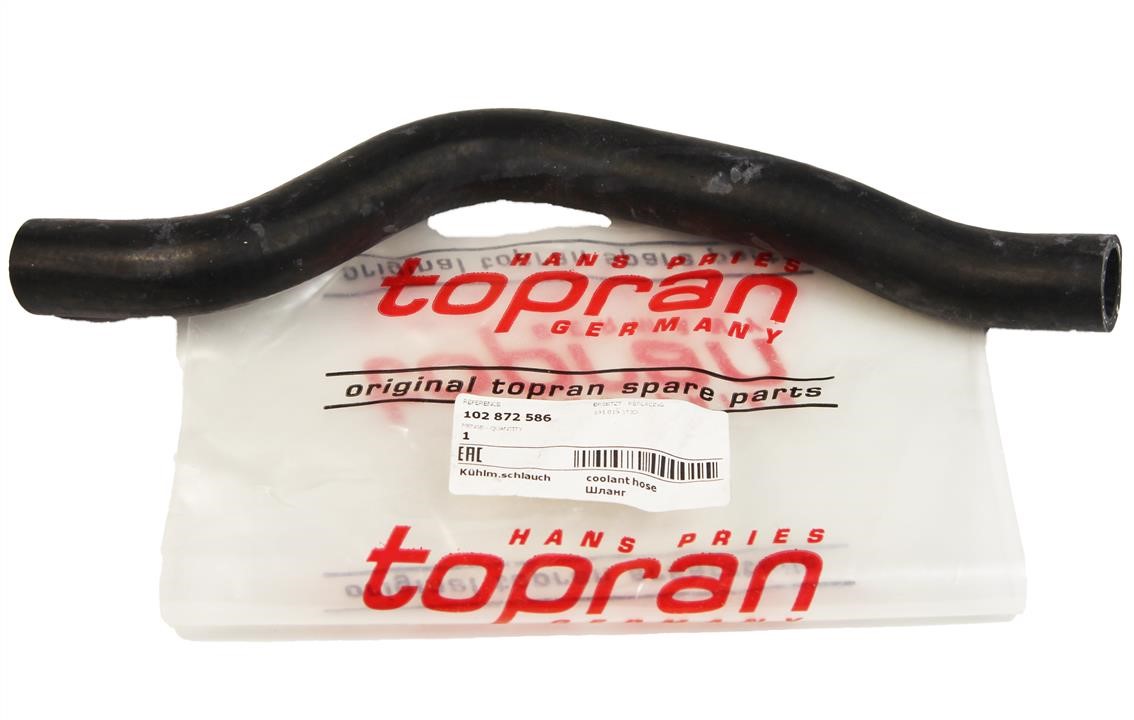 Патрубок системи охолодження Topran 102 872
