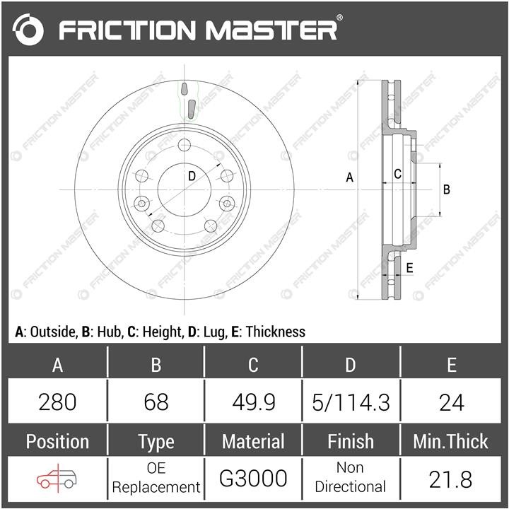 Купити Friction Master R1915 за низькою ціною в Україні!