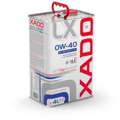 Xado ХА 20272 Моторна олива Xado Synthetic Luxury Drive 0W-40, 4л 20272: Купити в Україні - Добра ціна на EXIST.UA!