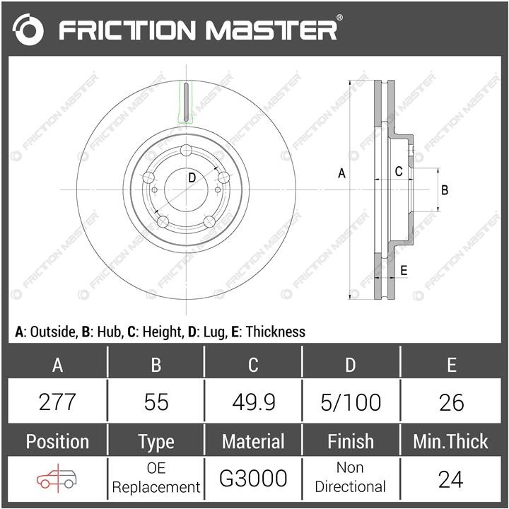 Купити Friction Master R1603 за низькою ціною в Україні!