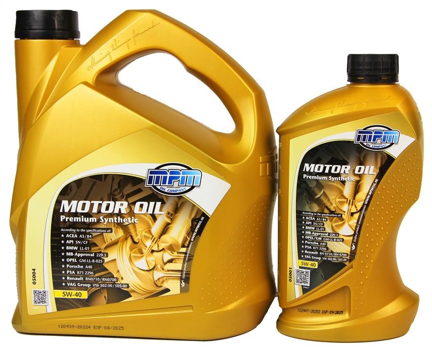 Купити MPM Oil SET MPM 50228 за низькою ціною в Україні!
