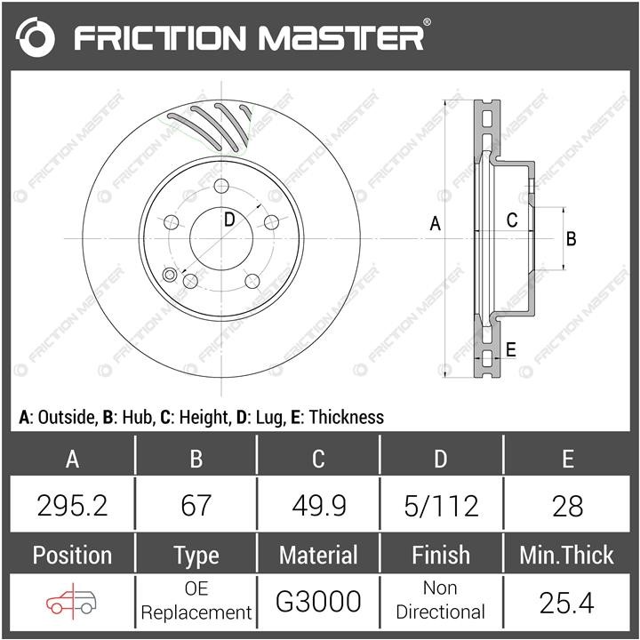 Купити Friction Master R0799 за низькою ціною в Україні!