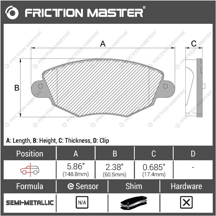 Купити Friction Master MKD910 за низькою ціною в Україні!