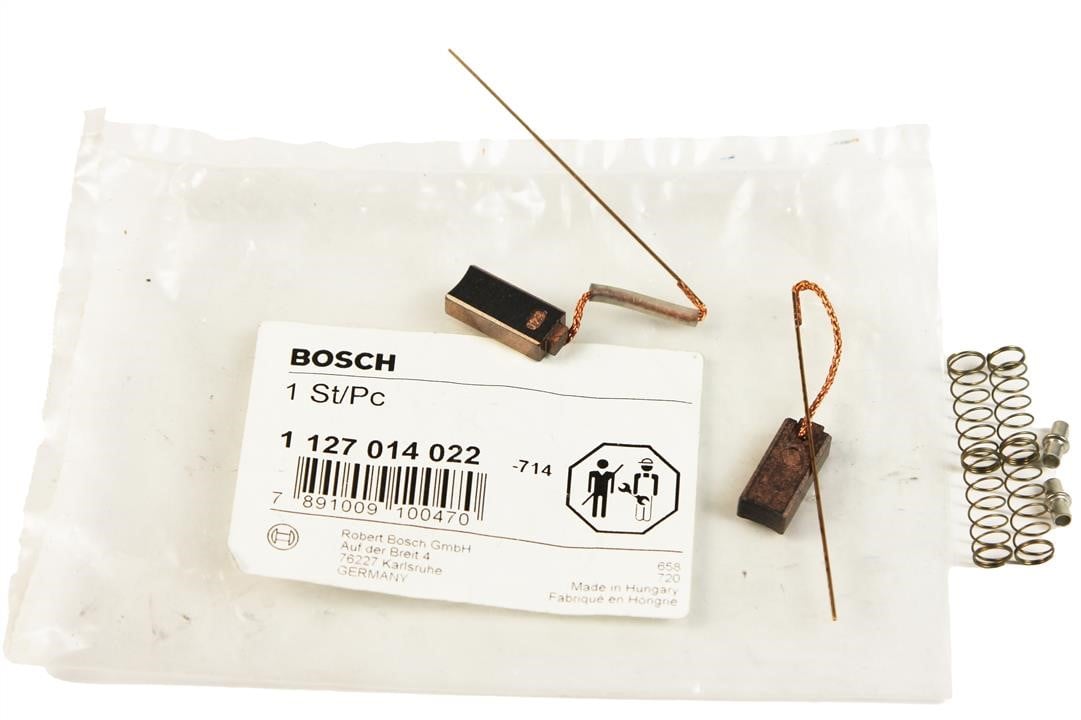 Щітки генератора Bosch 1 127 014 022