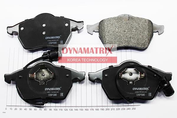 Dynamatrix DBP590 Гальмівні колодки, комплект DBP590: Купити в Україні - Добра ціна на EXIST.UA!