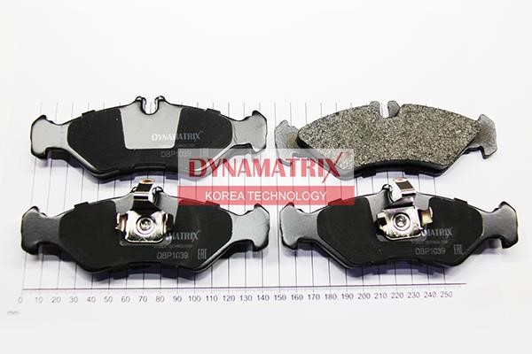 Dynamatrix DBP1039 Гальмівні колодки, комплект DBP1039: Купити в Україні - Добра ціна на EXIST.UA!