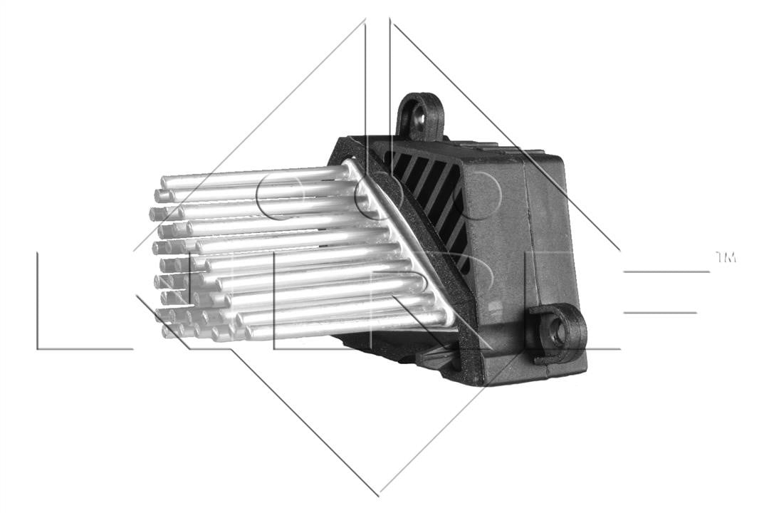 Резистор електродвигуна вентилятора NRF 342001