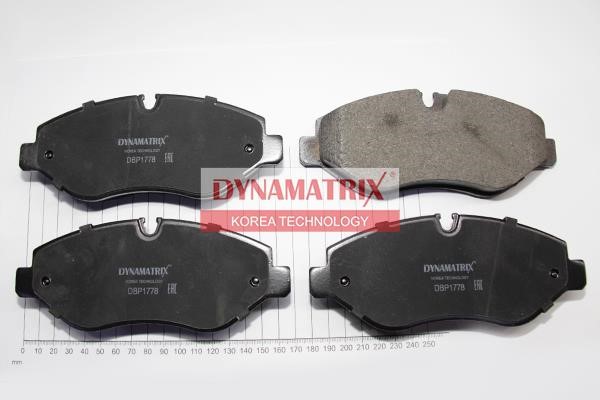 Dynamatrix DBP1778 Гальмівні колодки, комплект DBP1778: Купити в Україні - Добра ціна на EXIST.UA!
