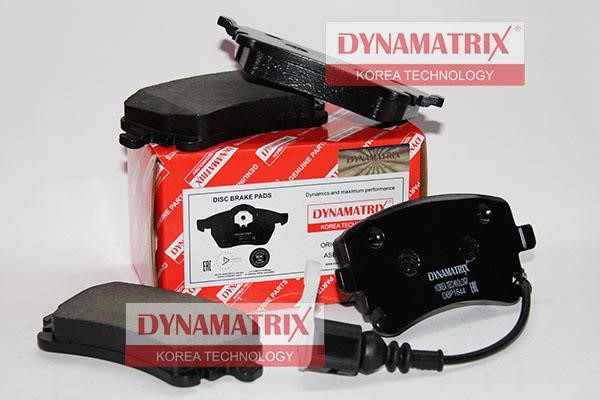 Dynamatrix DBP1644 Гальмівні колодки, комплект DBP1644: Купити в Україні - Добра ціна на EXIST.UA!