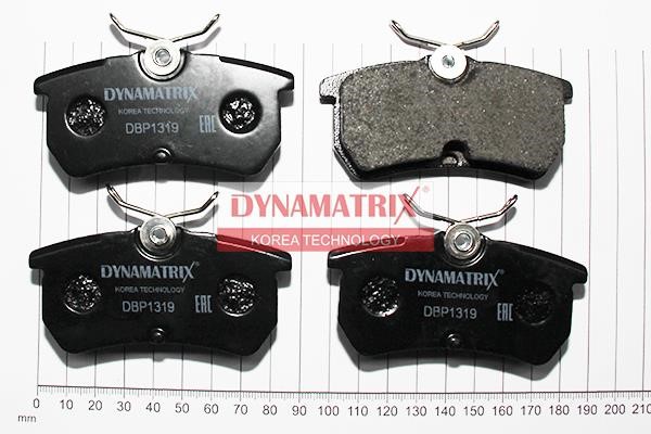 Dynamatrix DBP1319 Гальмівні колодки, комплект DBP1319: Купити в Україні - Добра ціна на EXIST.UA!