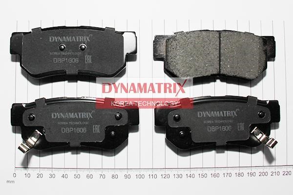Dynamatrix DBP1606 Гальмівні колодки, комплект DBP1606: Приваблива ціна - Купити в Україні на EXIST.UA!