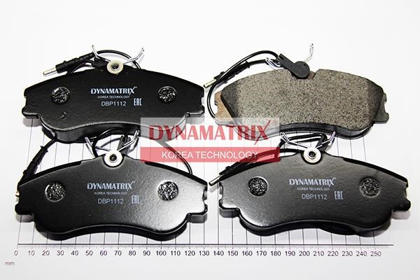 Dynamatrix DBP1112 Гальмівні колодки, комплект DBP1112: Купити в Україні - Добра ціна на EXIST.UA!