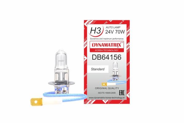 Dynamatrix DB64156 Лампа галогенна 24В H3 70Вт DB64156: Купити в Україні - Добра ціна на EXIST.UA!