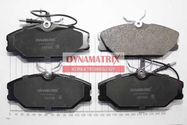 Dynamatrix DBP406 Гальмівні колодки, комплект DBP406: Приваблива ціна - Купити в Україні на EXIST.UA!