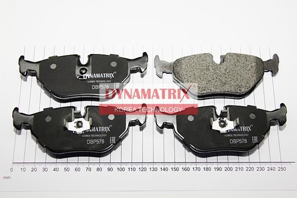 Dynamatrix DBP578 Гальмівні колодки, комплект DBP578: Купити в Україні - Добра ціна на EXIST.UA!