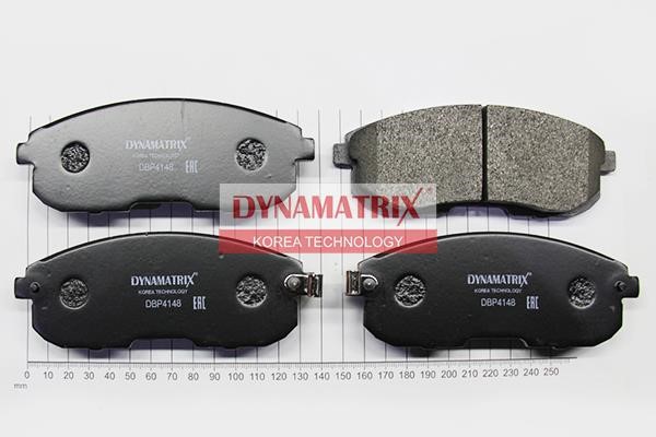 Dynamatrix DBP4148 Гальмівні колодки, комплект DBP4148: Купити в Україні - Добра ціна на EXIST.UA!