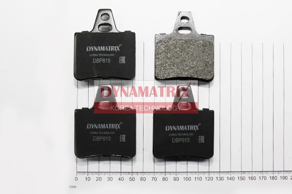 Dynamatrix DBP615 Гальмівні колодки, комплект DBP615: Купити в Україні - Добра ціна на EXIST.UA!