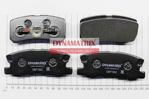 Dynamatrix DBP1992 Гальмівні колодки, комплект DBP1992: Купити в Україні - Добра ціна на EXIST.UA!