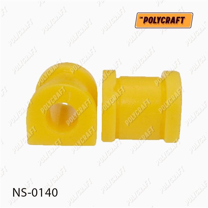 POLYCRAFT NS-0140 Втулка стабилизатора (заднего) D=16 mm. полиуретановая NS0140: Отличная цена - Купить в Украине на EXIST.UA! NS0140 POLYCRAFT Втулка стабилизатора (заднего) D=16 mm. полиуретановая