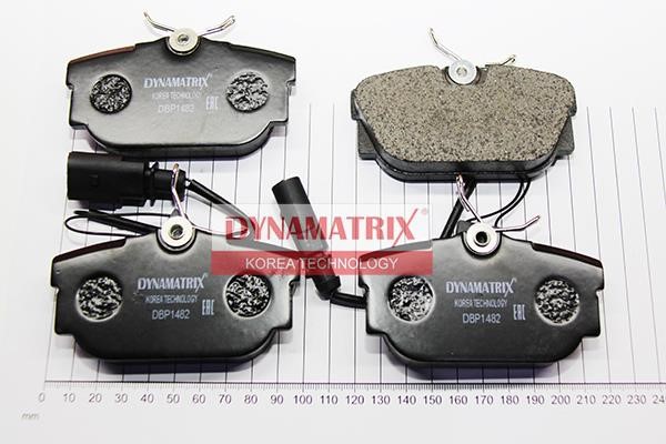 Dynamatrix DBP1482 Гальмівні колодки, комплект DBP1482: Купити в Україні - Добра ціна на EXIST.UA!
