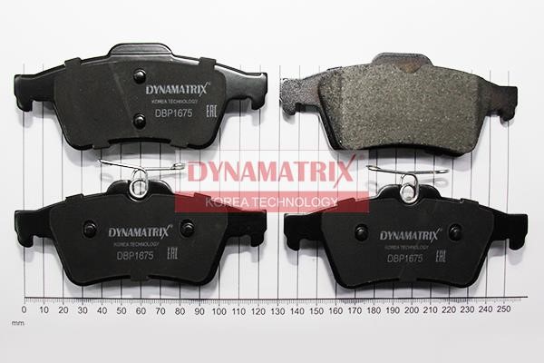 Dynamatrix DBP1675 Гальмівні колодки, комплект DBP1675: Купити в Україні - Добра ціна на EXIST.UA!