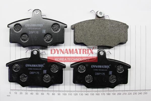 Dynamatrix DBP175 Гальмівні колодки, комплект DBP175: Купити в Україні - Добра ціна на EXIST.UA!