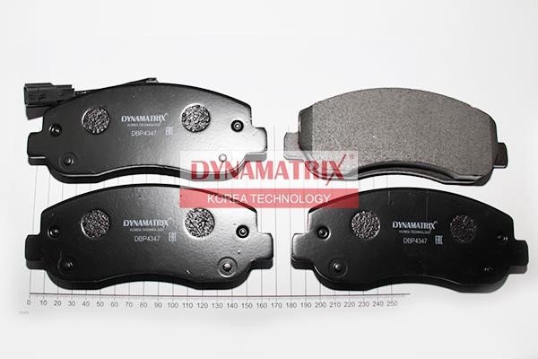 Dynamatrix DBP4347 Гальмівні колодки, комплект DBP4347: Купити в Україні - Добра ціна на EXIST.UA!
