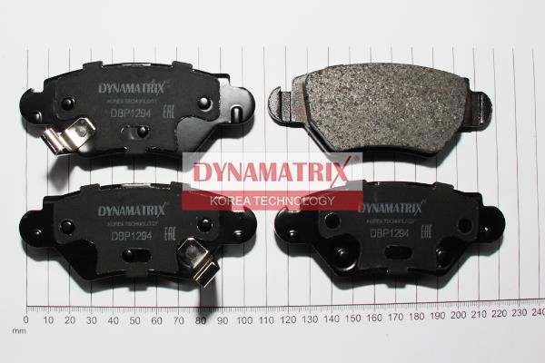 Dynamatrix DBP1294 Гальмівні колодки, комплект DBP1294: Купити в Україні - Добра ціна на EXIST.UA!