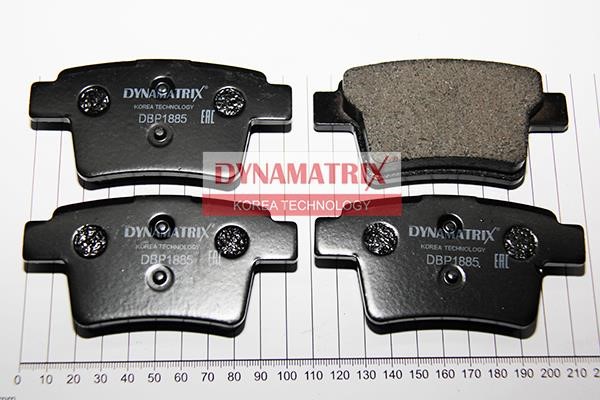 Dynamatrix DBP1885 Гальмівні колодки, комплект DBP1885: Купити в Україні - Добра ціна на EXIST.UA!