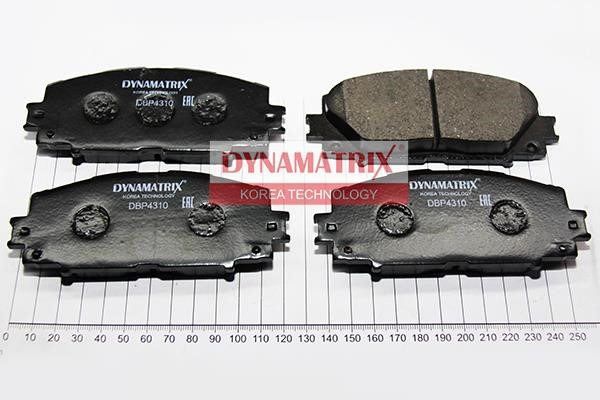 Dynamatrix DBP4310 Гальмівні колодки, комплект DBP4310: Приваблива ціна - Купити в Україні на EXIST.UA!
