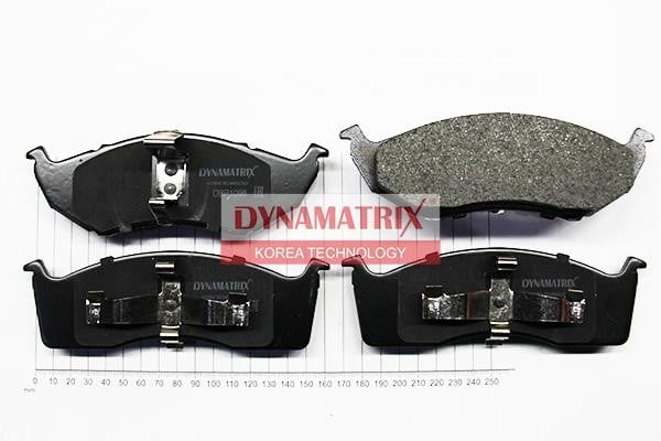 Dynamatrix DBP1098 Гальмівні колодки, комплект DBP1098: Приваблива ціна - Купити в Україні на EXIST.UA!